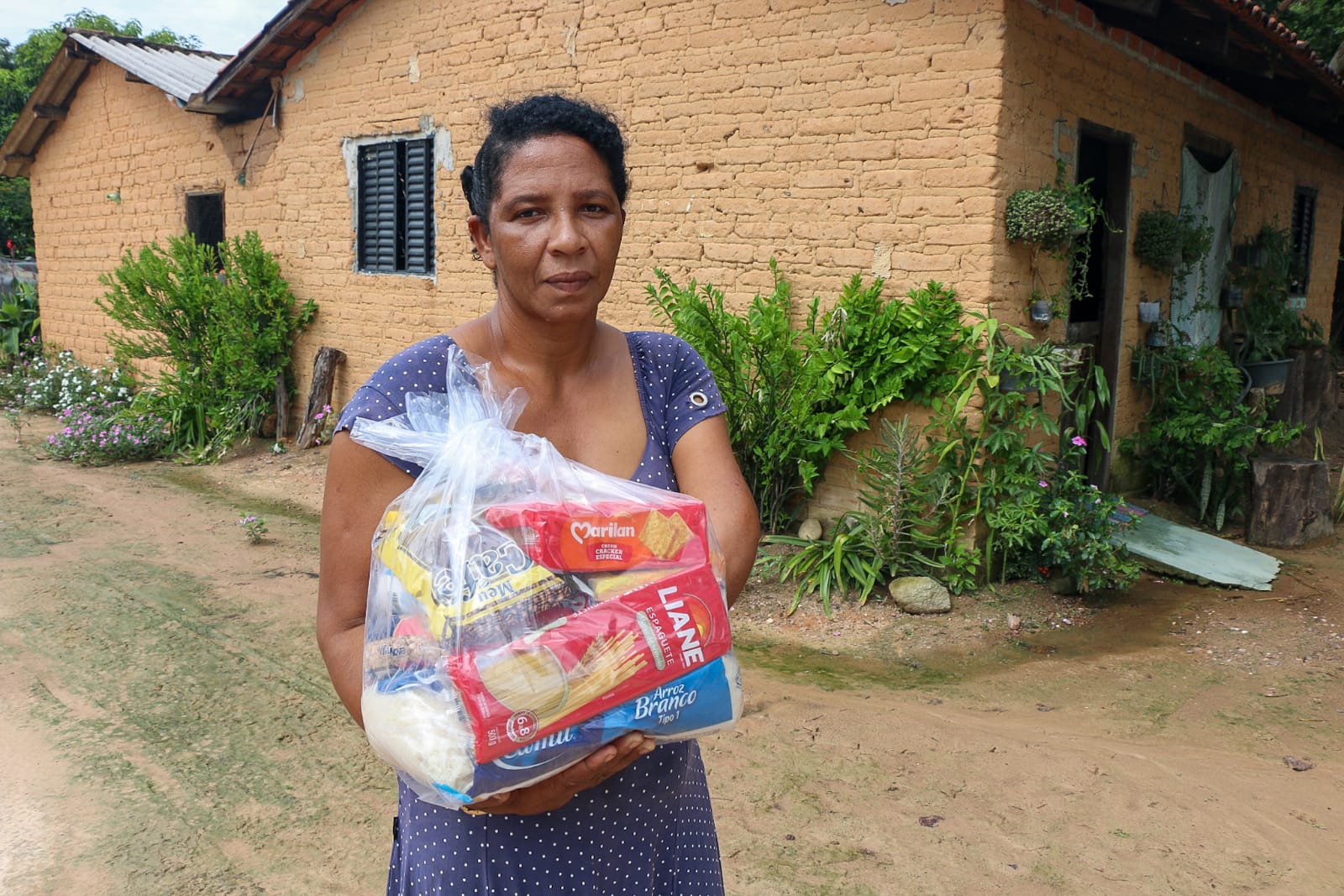 Marcione Gonçalves é moradora da comunidade Quilombola Ouro Fino, na região de Paranã. | Foto: Carlessandro Souza