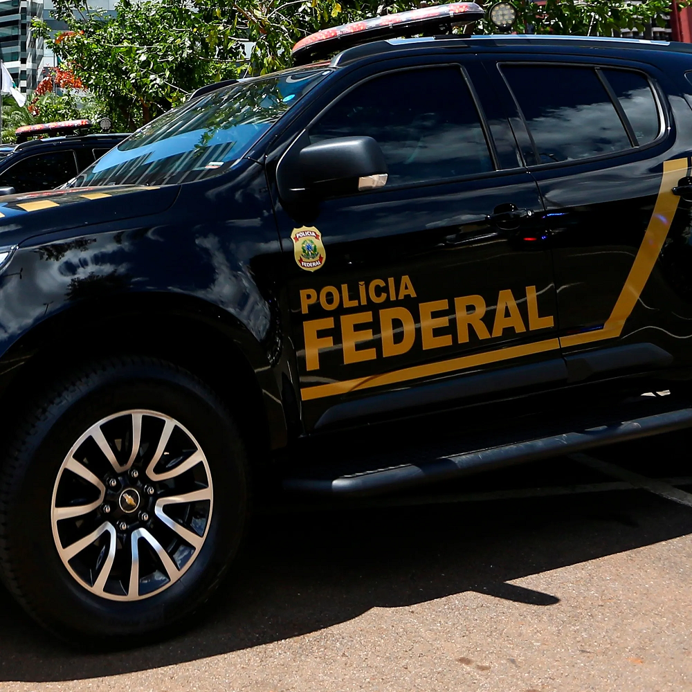 Viatura da Polícia Federal no Rio de Janeiro