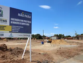 Obra realizada pelo Governo do Tocantins levará pela primeira vez malha asfáltica para trecho da Rodovia TO-020, em Campos Lindos