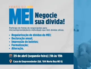 Feirão do MEI leva oportunidade para regularização e negociação de dívidas