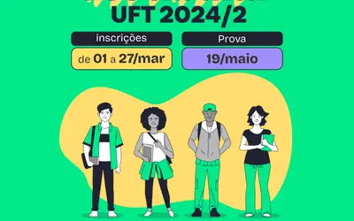 UFT divulga edital de abertura do vestibular 2024/2