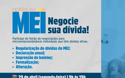 Feirão do MEI leva oportunidade para regularização e negociação de dívidas